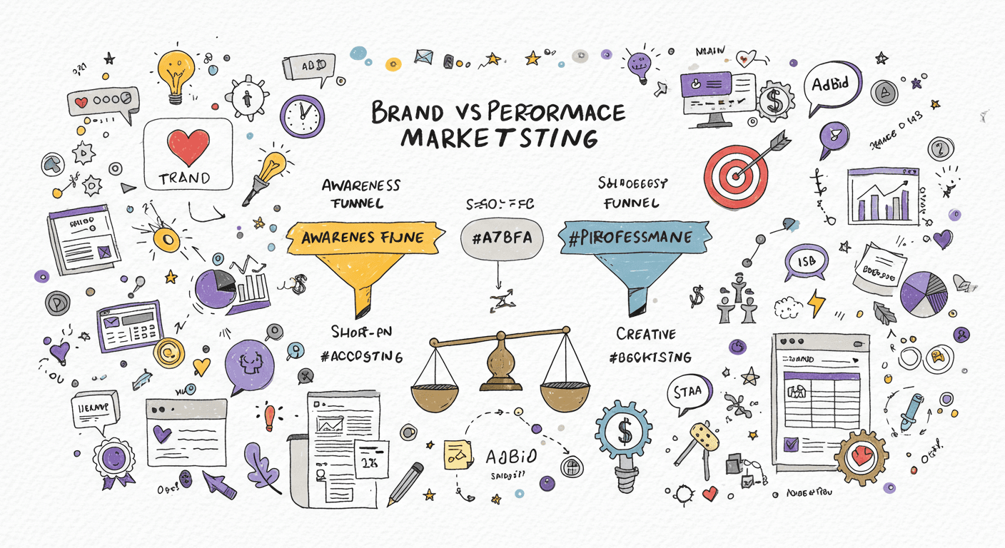 Brand vs Performance Marketing Guide 2026: Finding the Right Balance