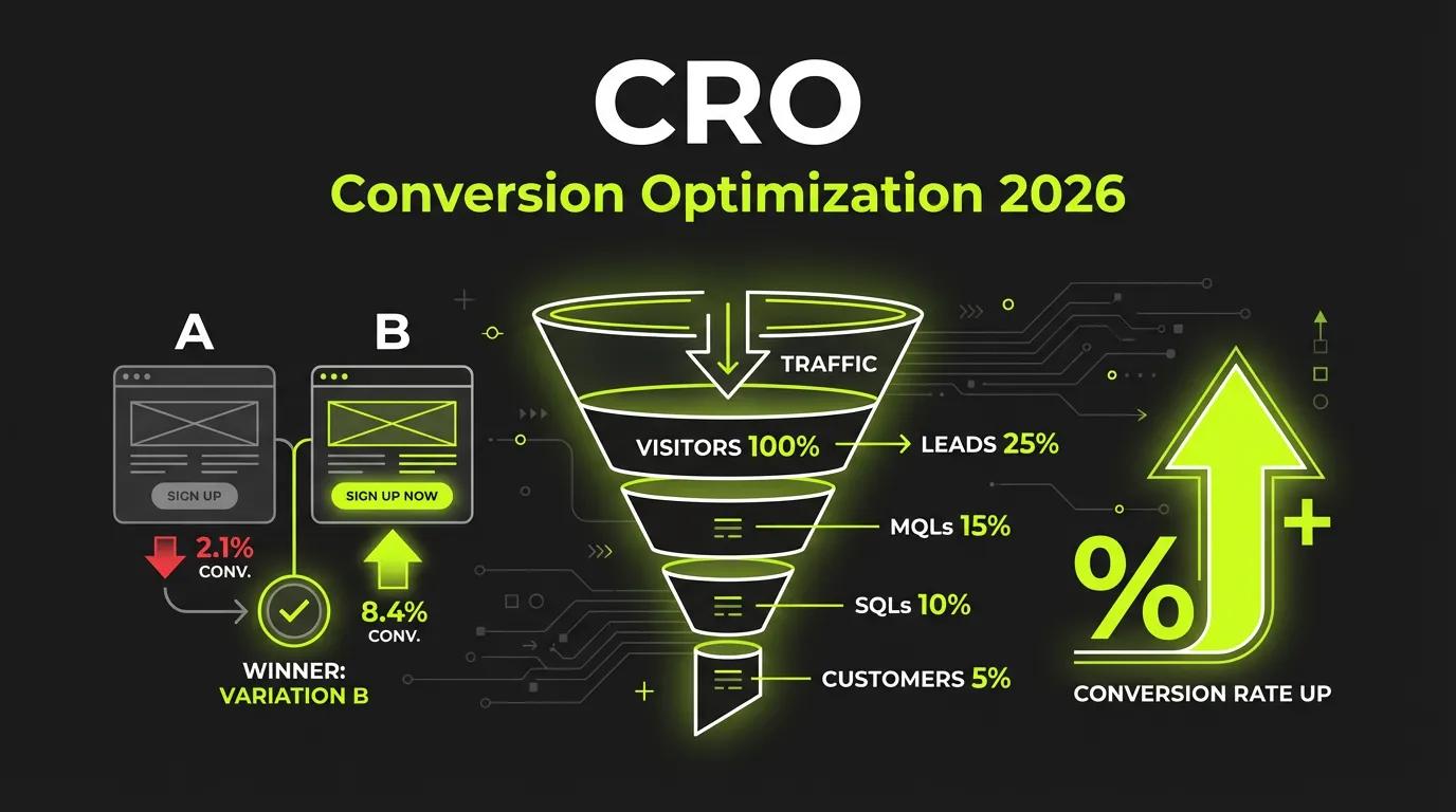 CRO Guide 2026: Data-Driven Strategies