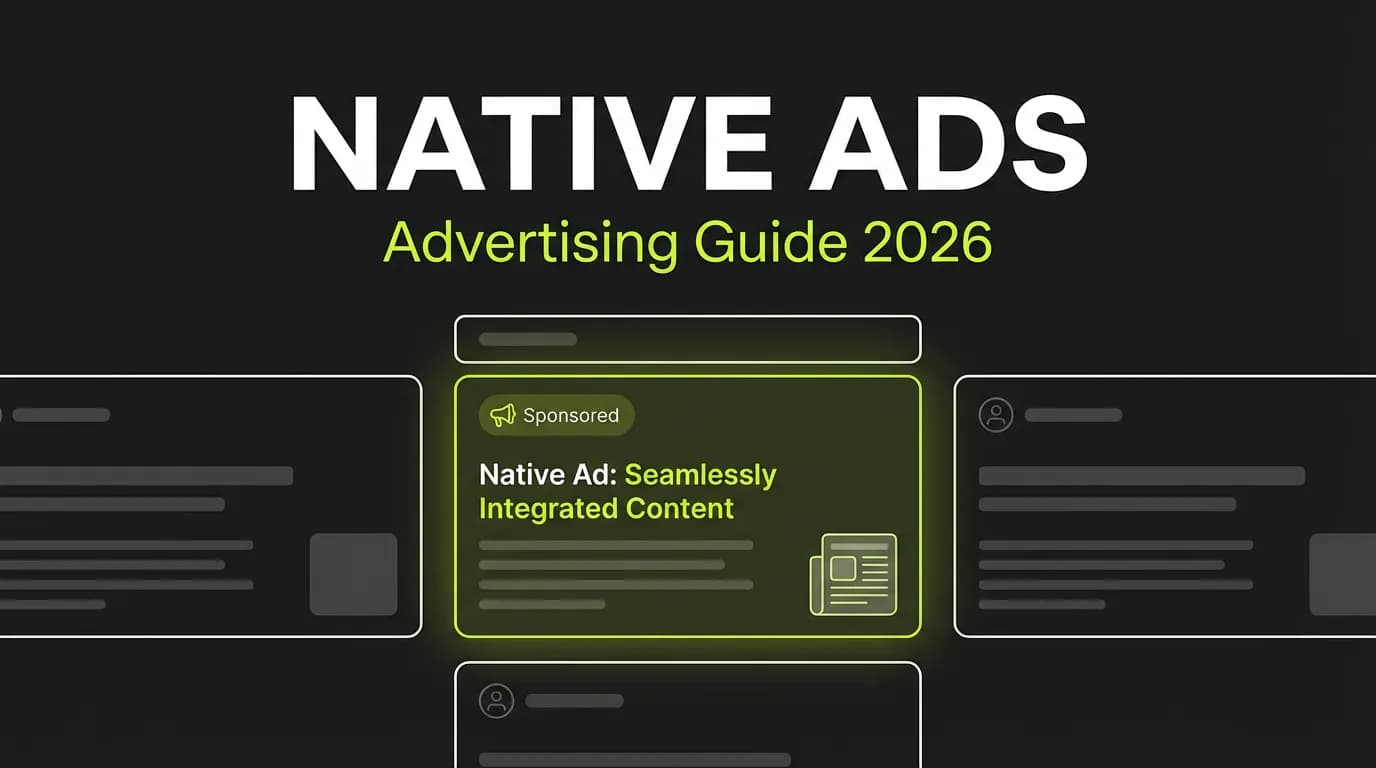 Native Advertising Guide 2026: Strategies for $400B Market