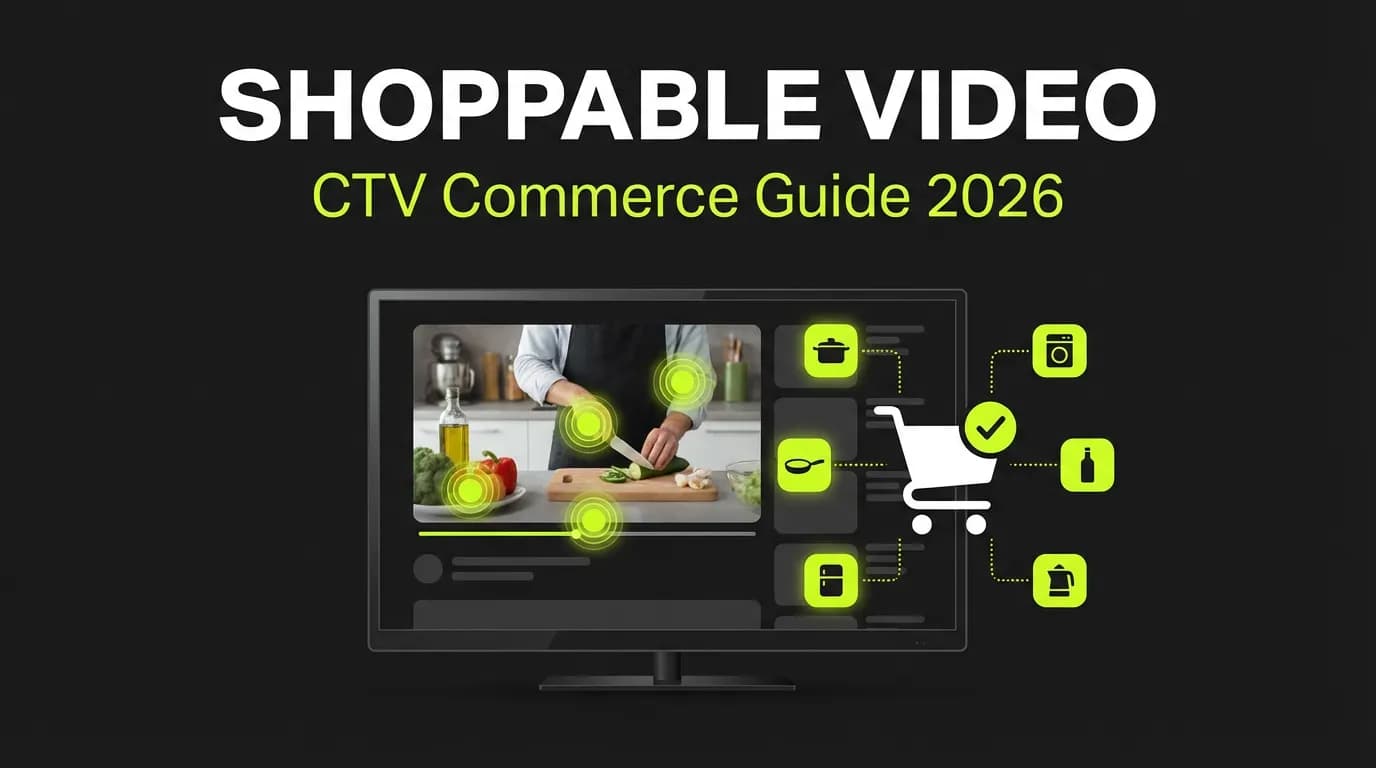 Shoppable Video & CTV Commerce Guide 2026