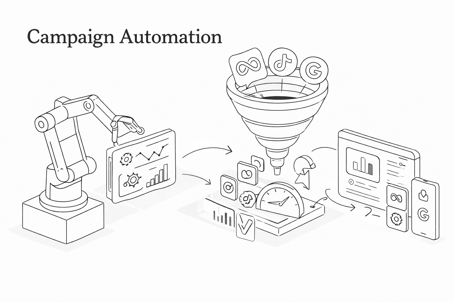 Multi-account launch consistency visual
