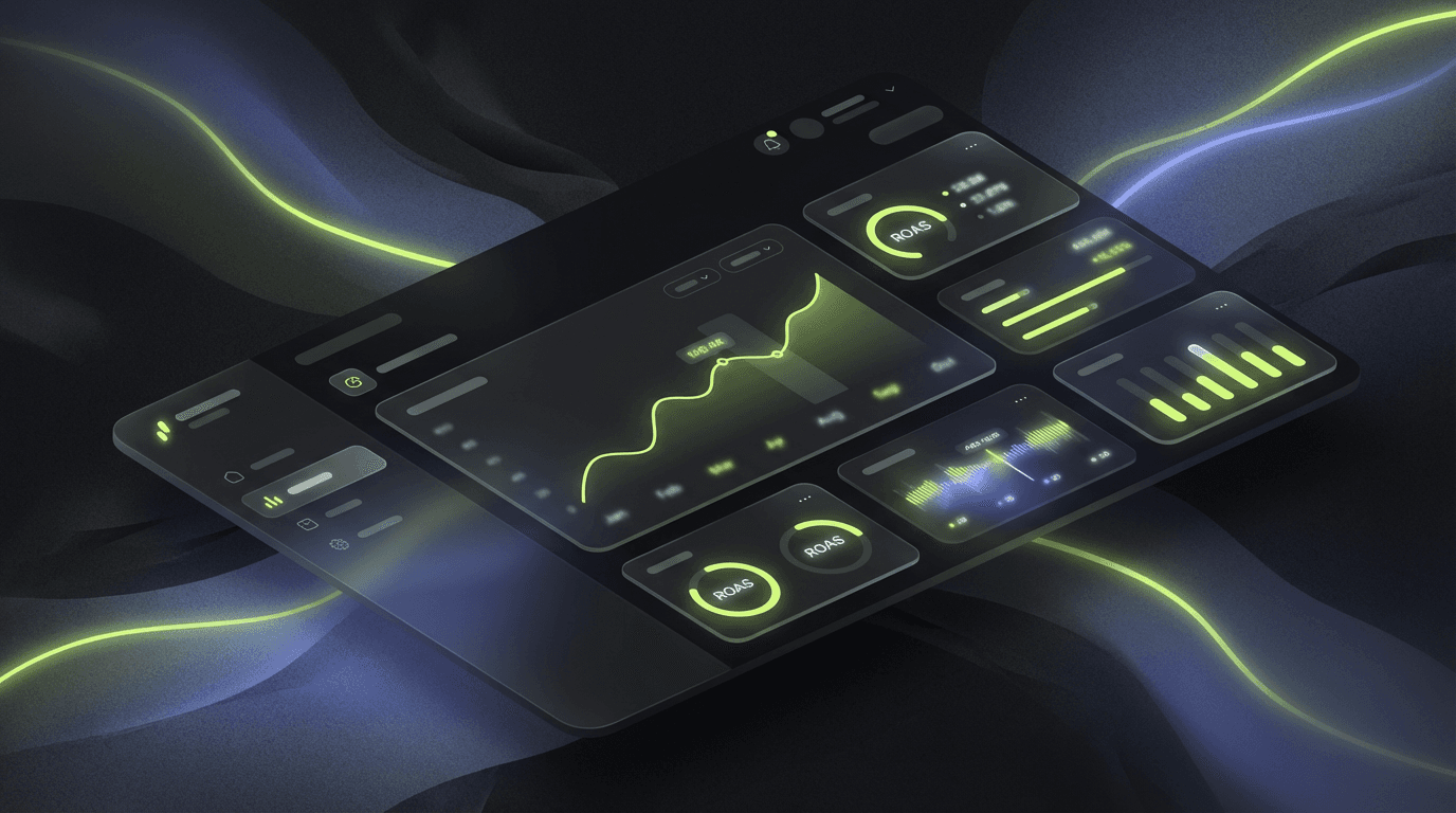 Attribution workflow inside media buying dashboard