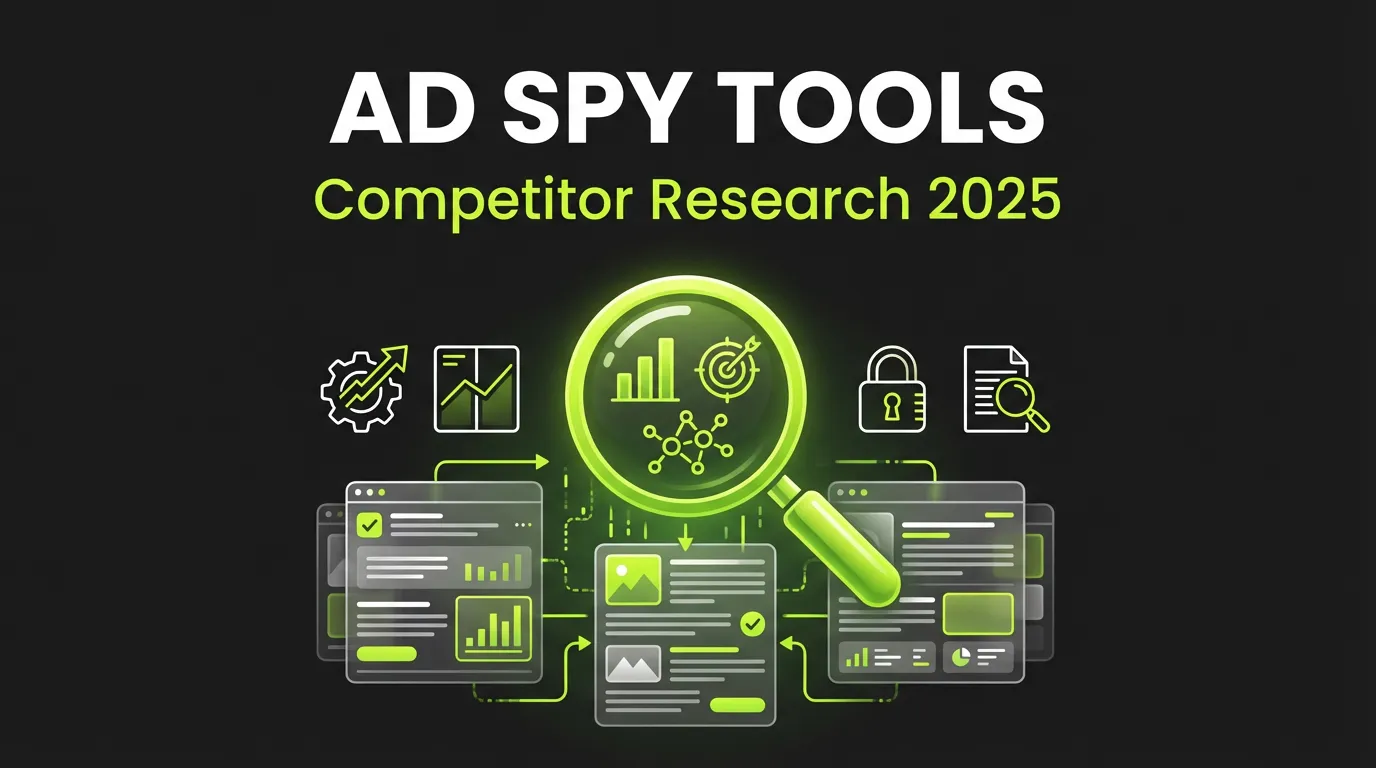Ad Spy Tools in 2025: Best Competitor Research Tools for Ads