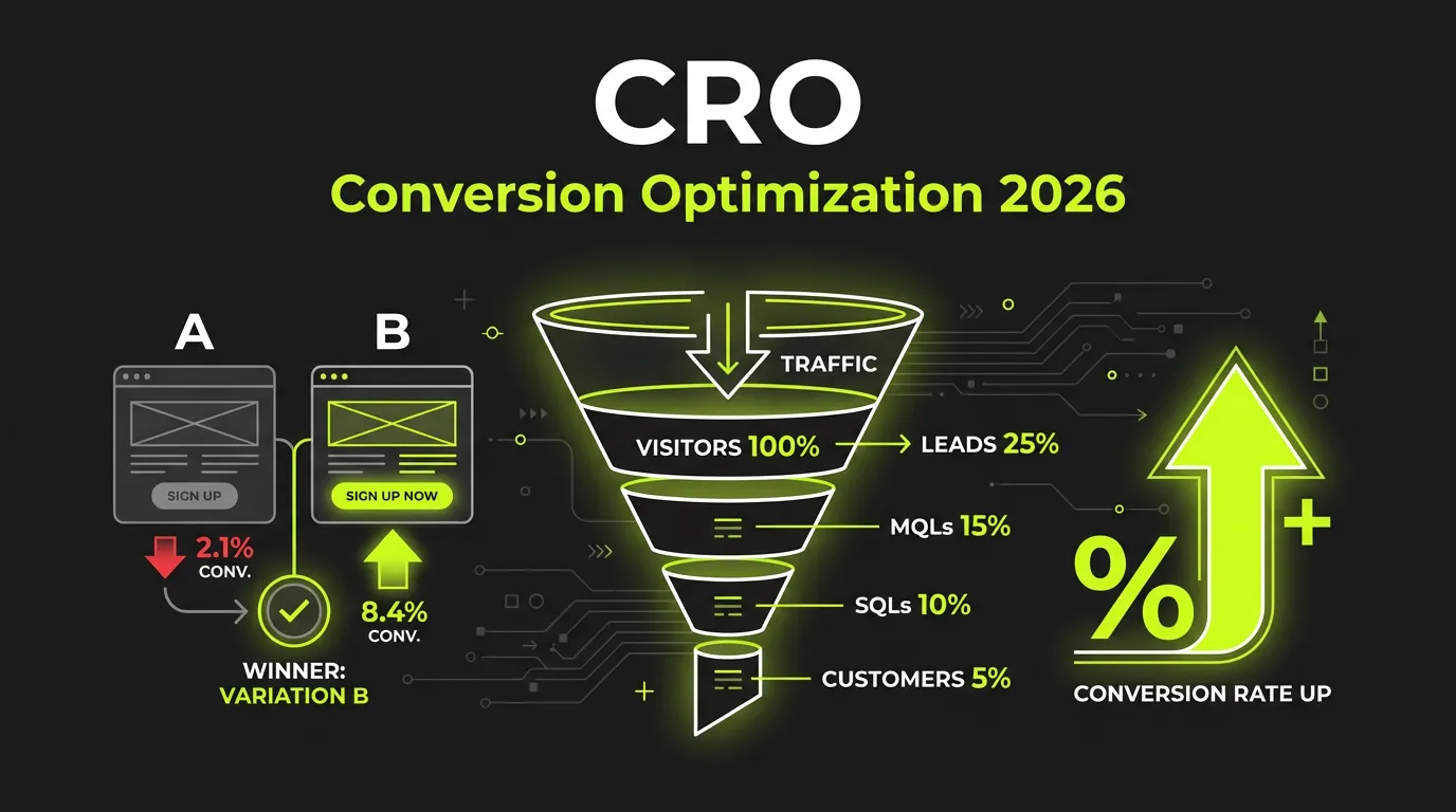 CRO Guide 2026: Data-Driven Strategies