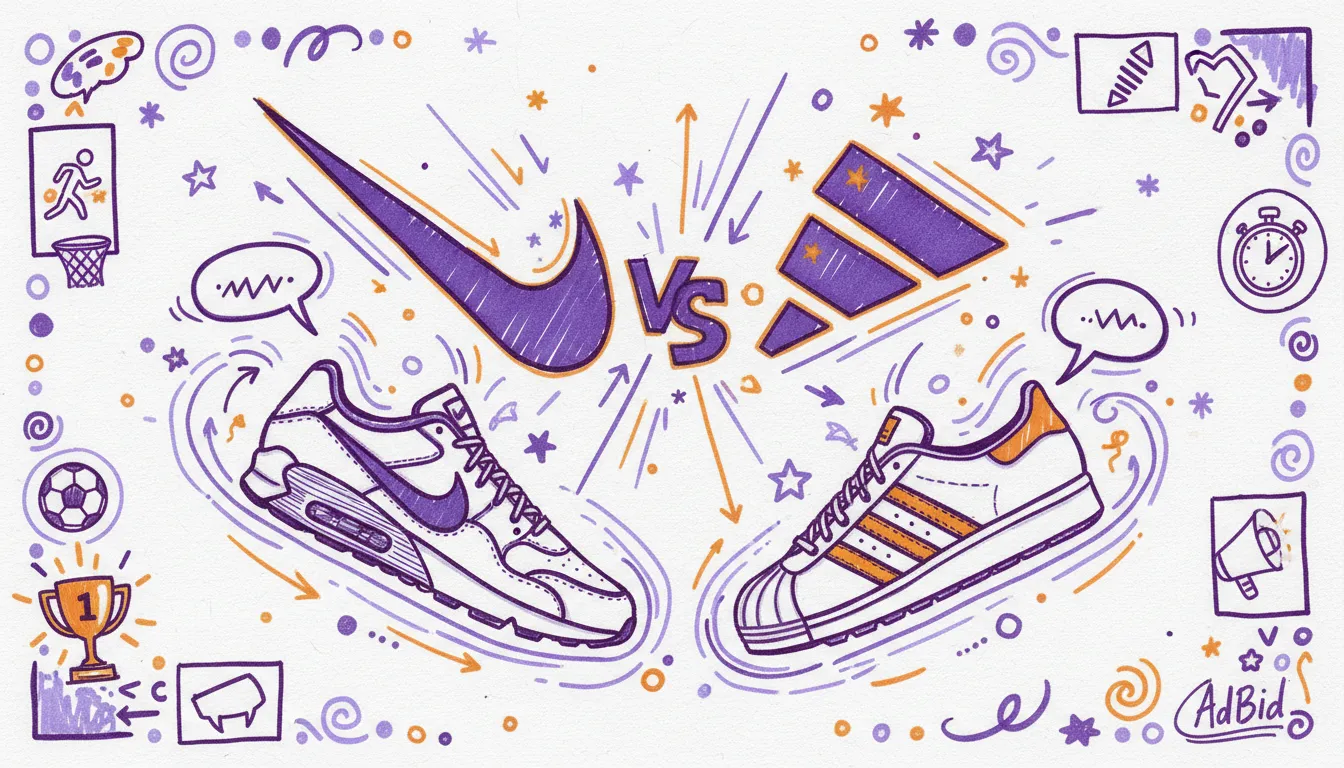 Nike vs Adidas: A Legendary Rivalry in Advertising