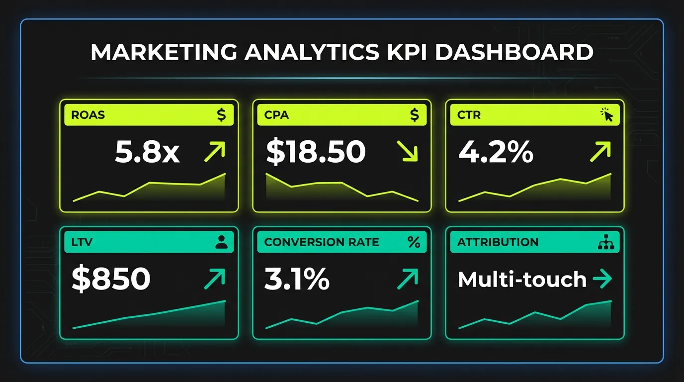 Marketing Analytics KPI Dashboard