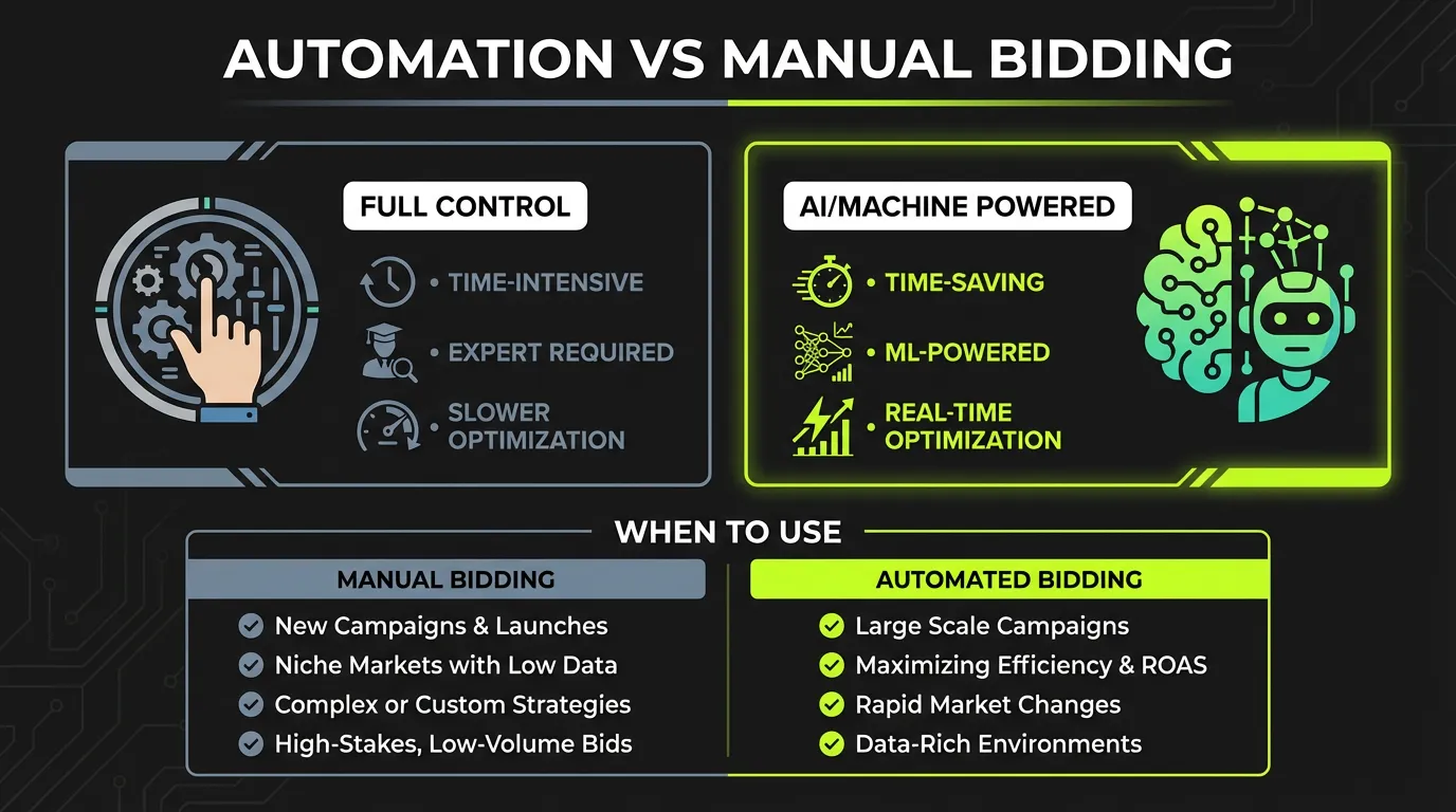 Automation vs Manual Bidding