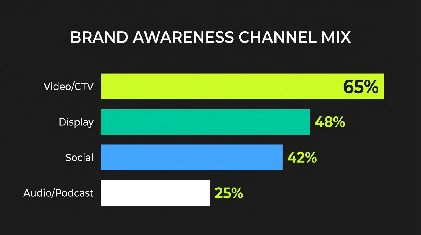 Brand Awareness Channel Mix