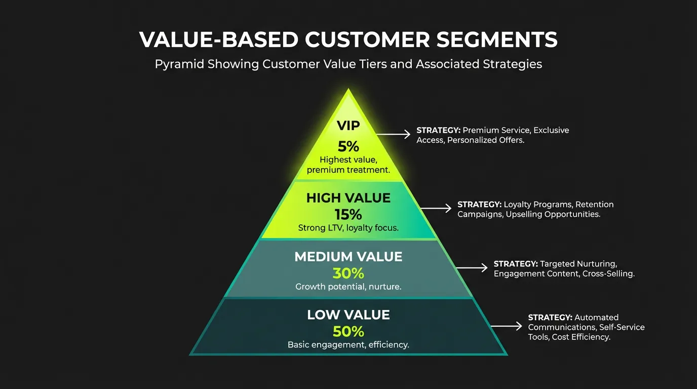 Customer Segments Pyramid