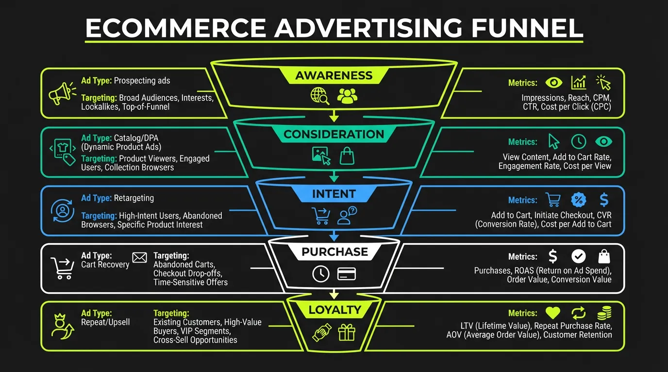 E-commerce Funnel Stages