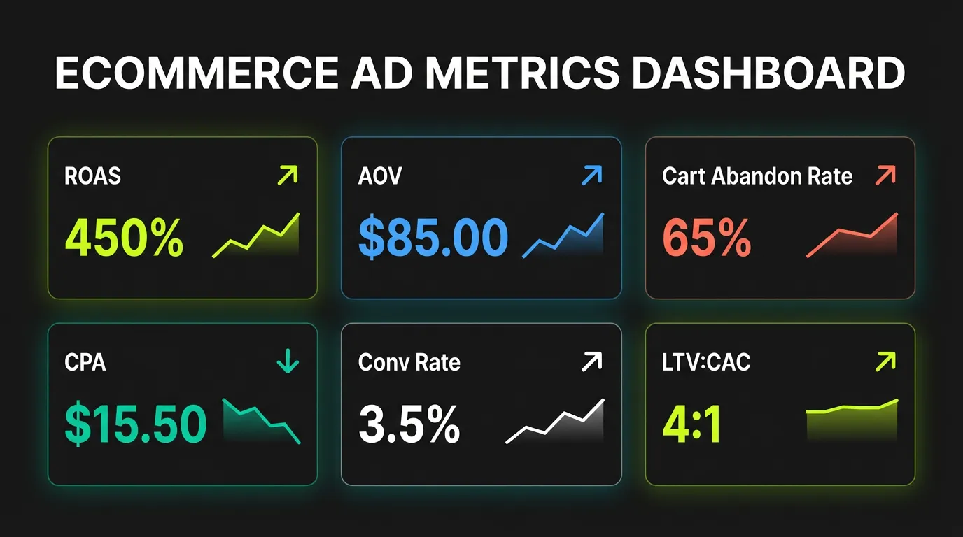 E-commerce Metrics Dashboard