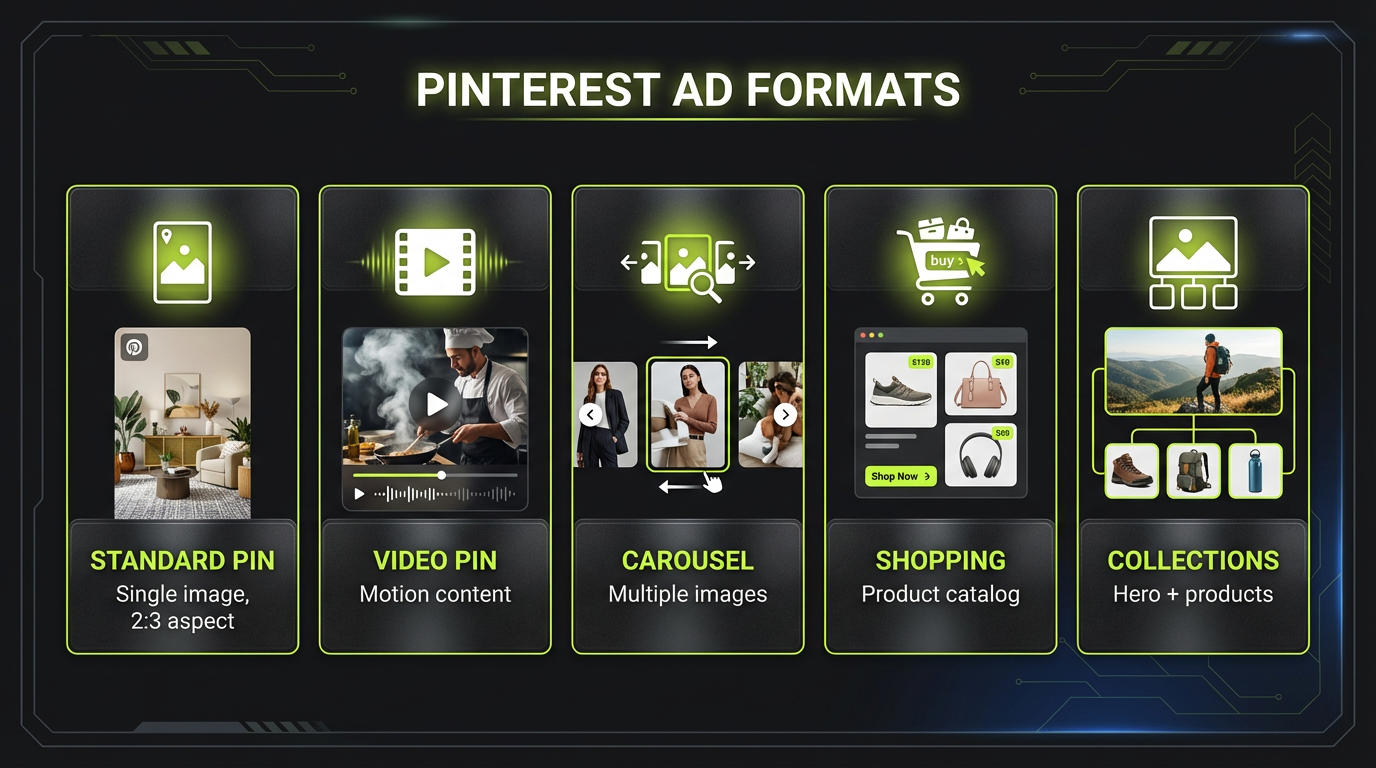 Pinterest Ad Formats