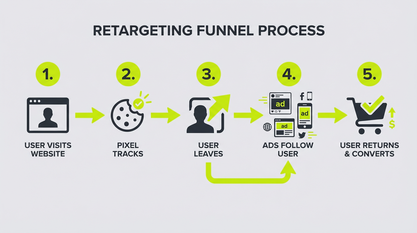 Retargeting Funnel Process