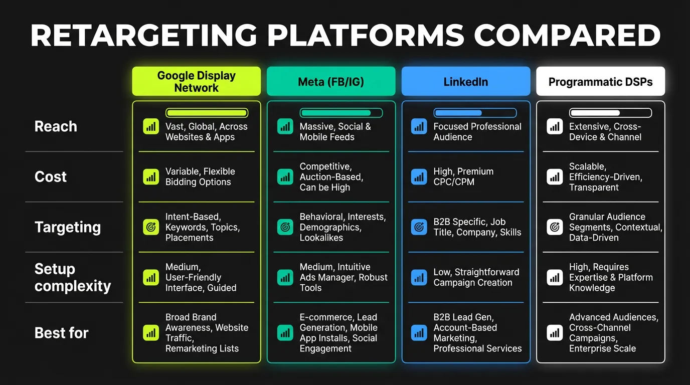 Retargeting Platforms Comparison