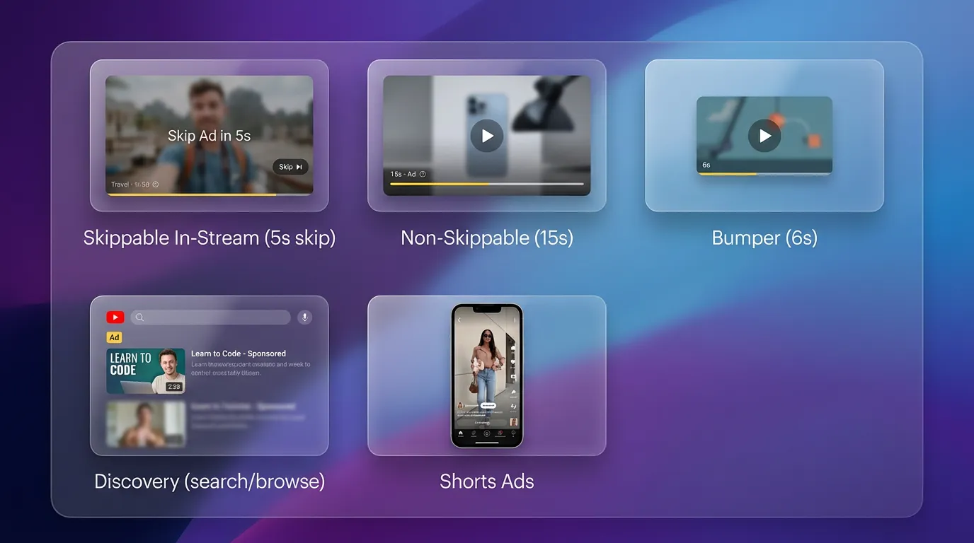 YouTube Ad Formats Overview