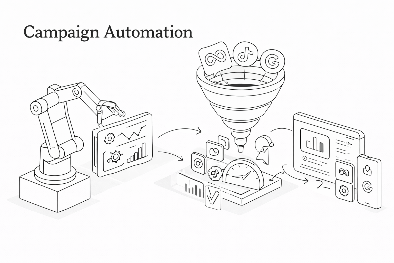 AI media buying workflow